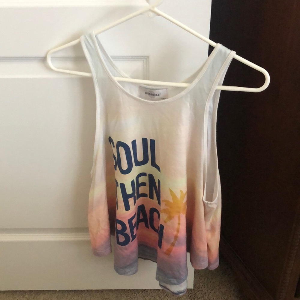 Soulcycle Tank Top - Soul Then Beach